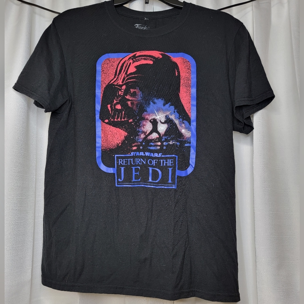 Black Star Wars Return of the Jedi shirt